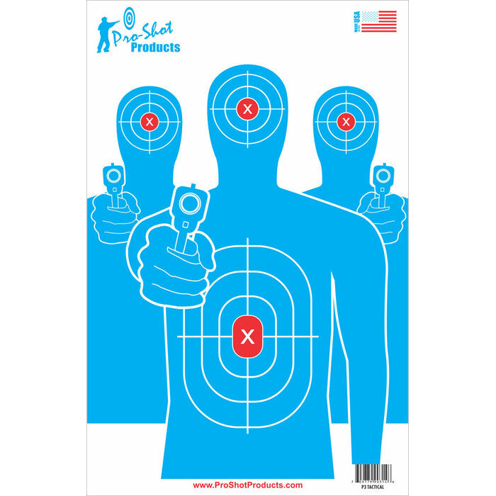 Pro-Shot Tactical Target Pack of 6
