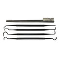 Pro-Shot 5-Piece Gun Cleaning Pick and Brush Set Polymer