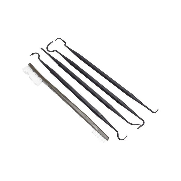 Pro-Shot 5-Piece Gun Cleaning Pick and Brush Set Polymer