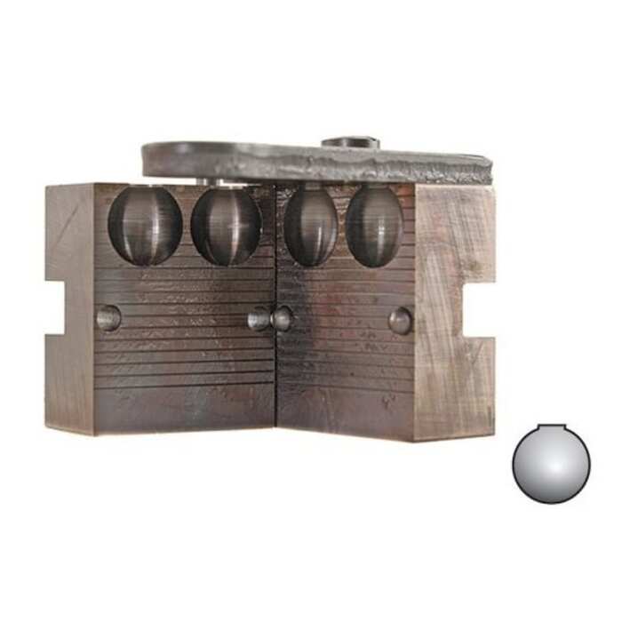 Lyman Bullet Mold ##2665495 1-Cavity 50 Caliber (.495 Diameter) Round Ball