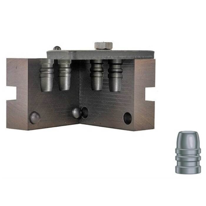 RCBS Bullet Mold 2-Cavity 45 Caliber (.454 Diameter) 255 Grains Semi-Wadcutter