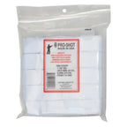 Pro-Shot Cotton Flannel Cleaning Patches 22 - 27 Caliber 1-1/8" Pack of 1000