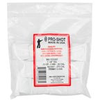 Pro-Shot Cotton Flannel Cleaning Patches 22 - 27 Caliber 1-1/8" Pack of 500