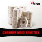 Pro-Shot Chamber Maid Bow Tie (Bolt Action Rifle) Felt Cleaning Swabs Pack of 20