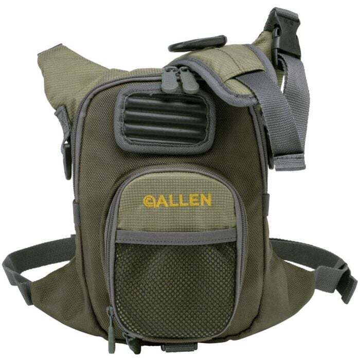 Allen Fall River Fly Fishing Chest Pack Olive