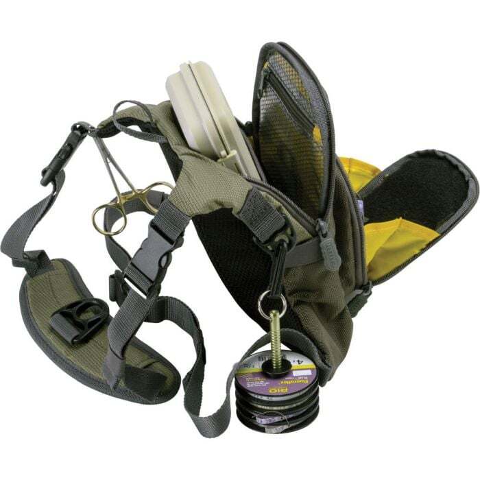 Allen Fall River Fly Fishing Chest Pack Olive