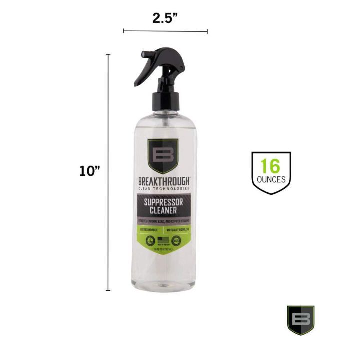 Breakthrough Clean Technologies Suppressor Cleaning Solvent 16oz Bottle