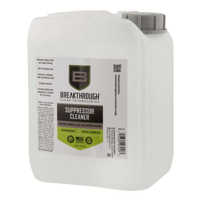 Breakthrough Clean Technologies Suppressor Cleaning Solvent 1Gallon Jug