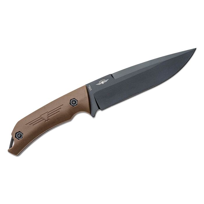 KA-BAR Jarosz Turok Fixed Blade Knife 6.25" Clip Point Plain Edge