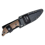 KA-BAR Jarosz Turok Fixed Blade Knife 6.25" Clip Point Plain Edge