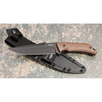 KA-BAR Jarosz Turok Fixed Blade Knife 6.25" Clip Point Plain Edge