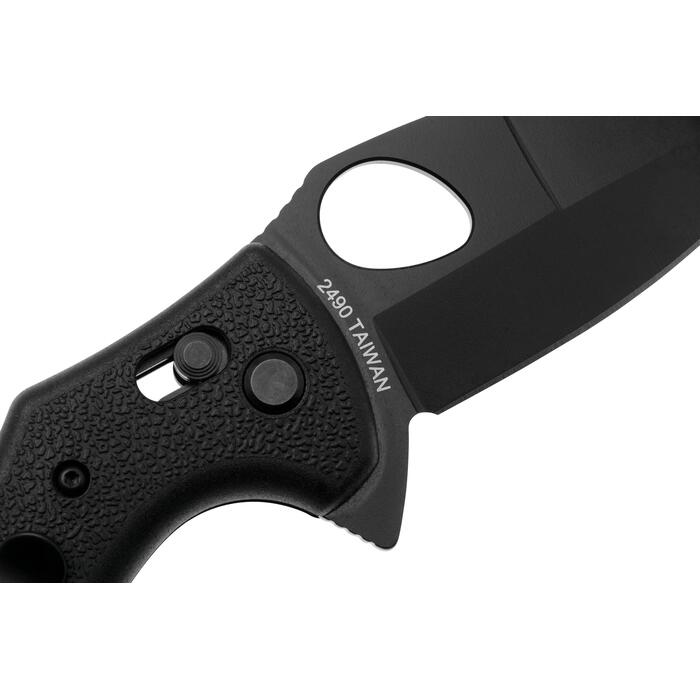 KA-BAR TDI Flipper Folding Knife 3" Spear Point Black Black Blade