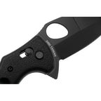 KA-BAR TDI Flipper Folding Knife 3" Spear Point Black Black Blade