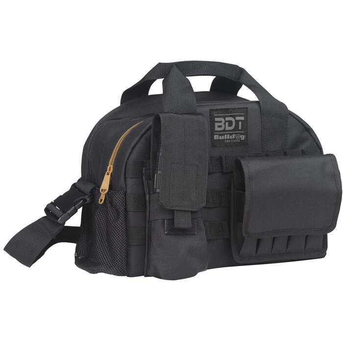 Bulldog Cases BDT Tactical Molle Range Bag  Nylon Black