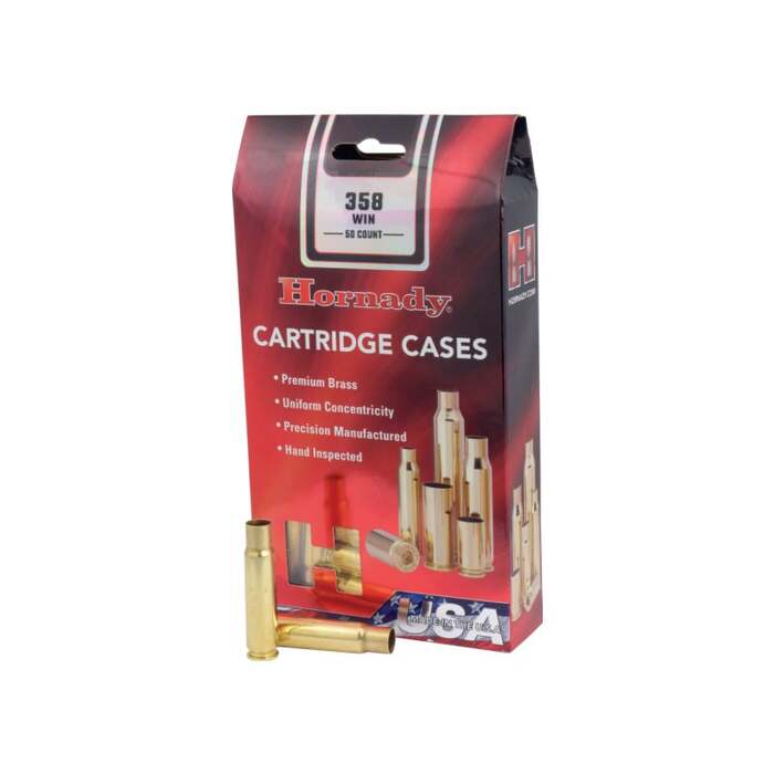 Hornady 358 Winchester Brass 50 Count