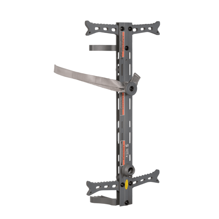 Hawk Hunting Helium Treestand Climbing Sticks 20" Aluminum Gray Pack of 4