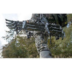 Hawk Hunting Helium Treestand Climbing Sticks 30" Aluminum Flat Dark Earth Pack of 3