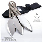 SOG Fling Throwing Knife 2.8" Spear Point Plain Edge Pack 3