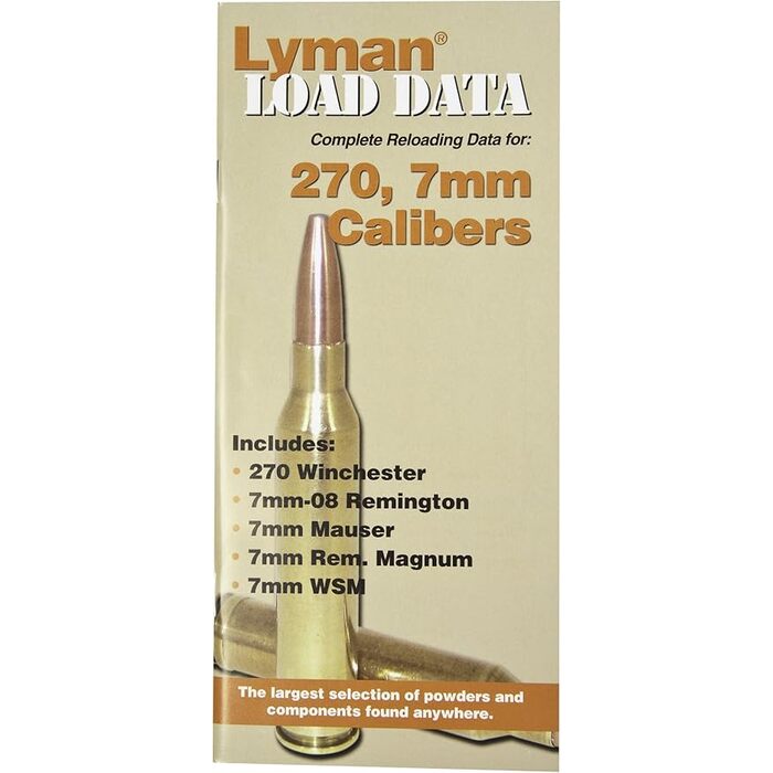 Lyman Load Data Book 270, 7mm Calibers