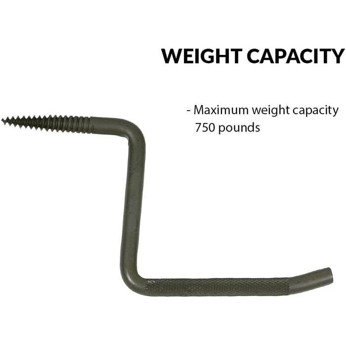Ameristep Grizzly Screw-In Tree Step Steel Black