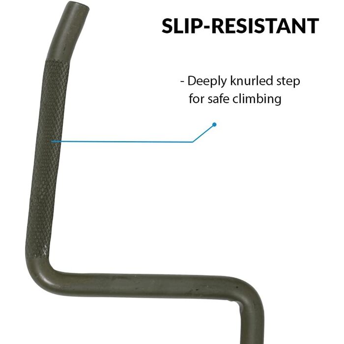 Ameristep Grizzly Screw-In Tree Step Steel Black