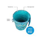 Camco Manufacturing Life is Better at The Campsite Pop-Up Utility Container Blue