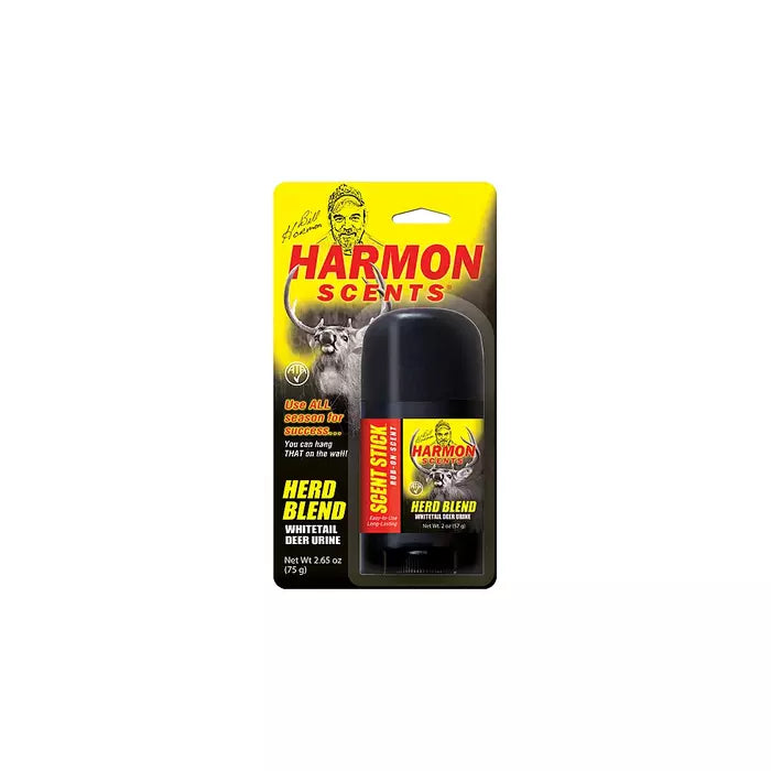 Harmon Scents Herd Blend Whitetail Deer Urine Roll-On Scent Stick  Gold