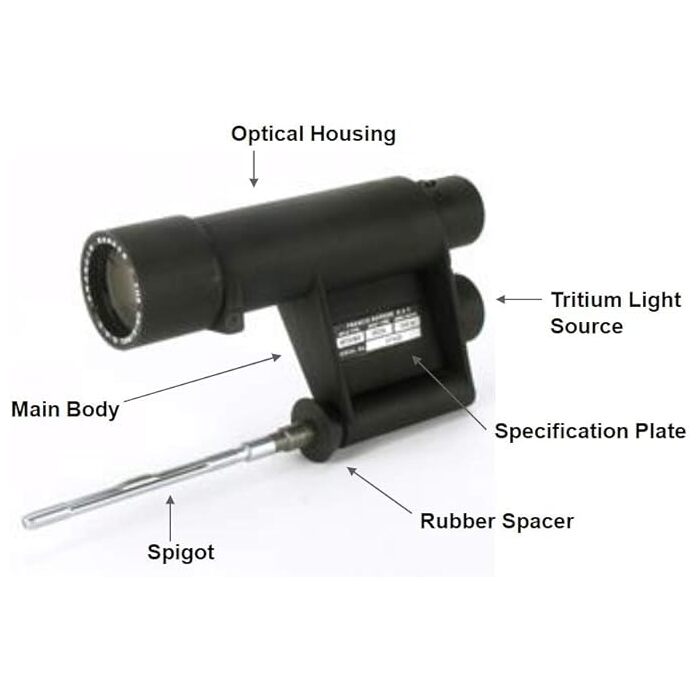 Pyser Optics Optical Boresighter Classic Portable Kit Quick Zero Small Arms Collimator