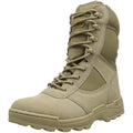 Ridge Footwear Dura-Max Men’s Side Zipper 8” Tactical Boots Sand