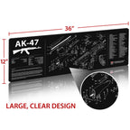 TekMat AK-47 TekMat Gun Cleaning Mat Black