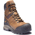 Timberland Work Summit Fulll Grain Leather Composite Toe, Waterproof Safety Work Boots Distressed Brown