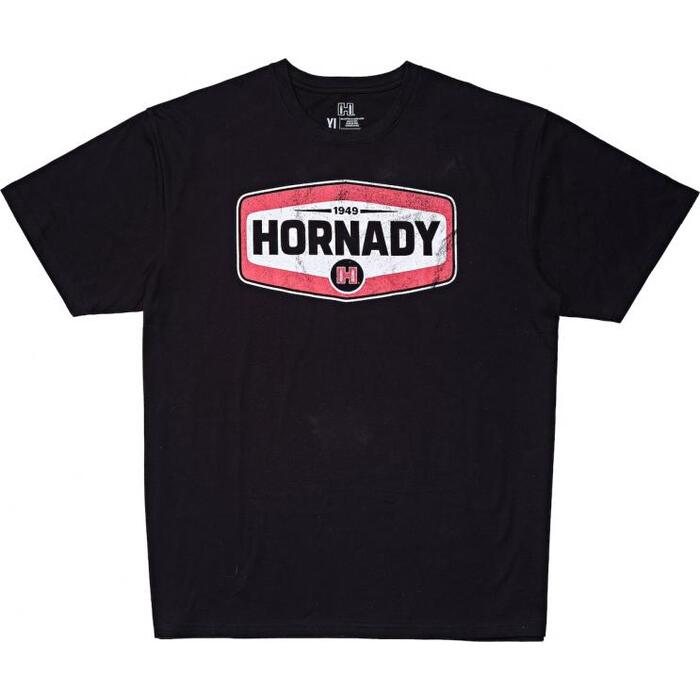 Hornady Black Men's T-Shirt Black Cotton/Poly Blend XXL