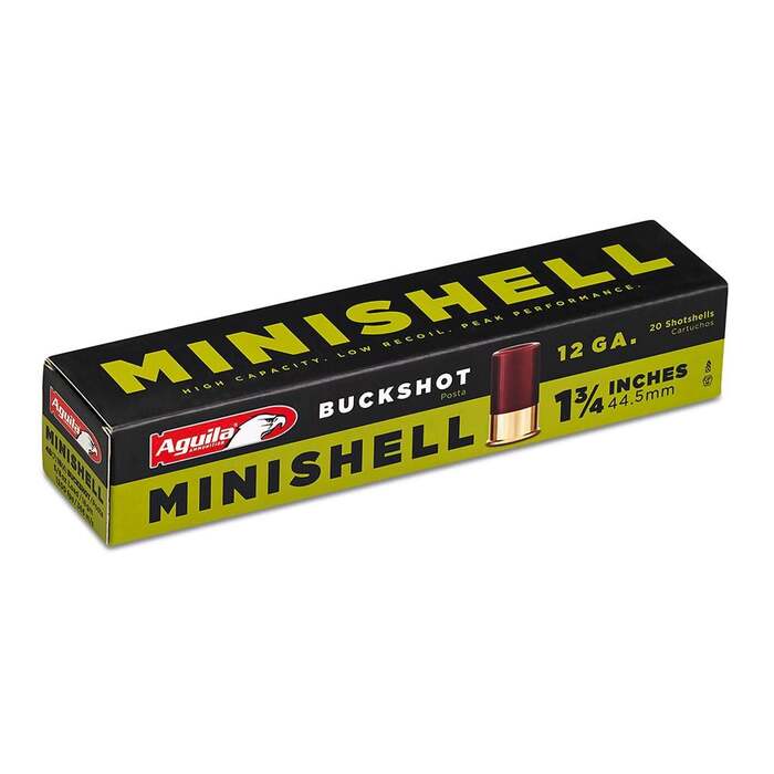 Aguila Ammunition 12 Gauge 1-3/4" 5/8 oz #1, #4 Buck 20 Count