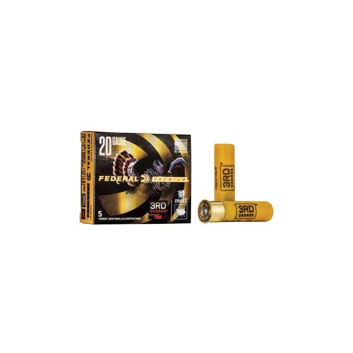 Federal Ammunition 20 Gauge 3-1/2" 1-1/2 oz #6 Shot 5 Count