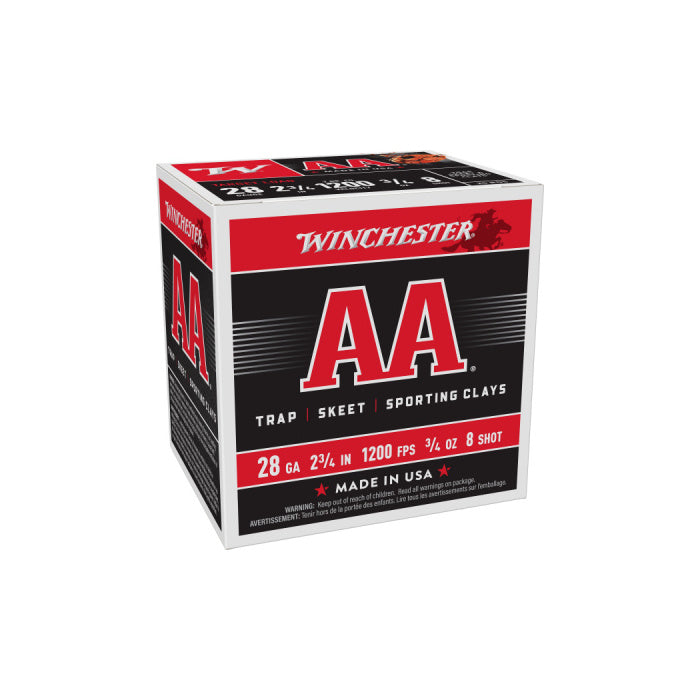 Winchester Ammunition 28 Gauge 2-3/4" 3/4 oz #7.5 Shot 25 Count