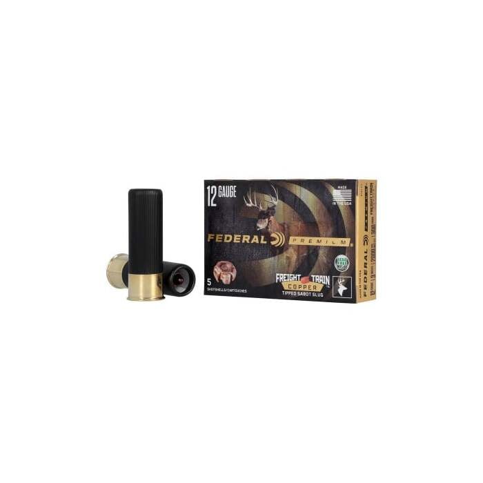 Federal Ammunition 12 Gauge 3" 300 Grains Slug 5 Count