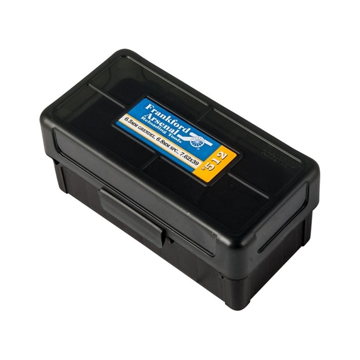 Frankford Arsenal Hinge-Top Ammo Box 22 Bench Rest (BR), 6.8mm Remington SPC