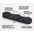 Pachmayr Pac-Mag Gun Storage Magnet Black