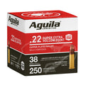 Aguila Ammunition 22 Long Rifle 38 Grain Copper Plated Hollow Point 250 Count