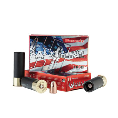 Hornady Ammunition 12 Gauge 2-3/4" Slug 1 oz Rifled Slug 5 Count