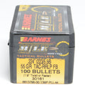 Barnes .224 Diameter 55 Grain Frangible Reduced Ricochet 100 Count Bullets