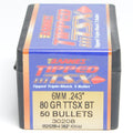Barnes .243 Diameter 80 Grain Polymer Tip TTSX 50 Count Bullets