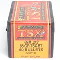Barnes .243 Diameter 85 Grain Solid Hollow Point TSX 50 Count Bullets