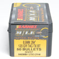 Barnes .264 Diameter 120 Grain Boat Tail Hollow Point Tactical 50 Count Bullets