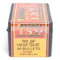 Barnes .284 Diameter 140 Grain Solid Hollow Point TSX 50 Count Bullets