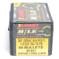 Barnes .308 Diameter 110 Grain Polymer Tip TAC-TX 50 Count Bullets
