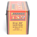 Barnes .308 Diameter 168 Grain Solid Hollow Point TSX 50 Count Bullets