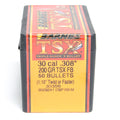 Barnes .308 Diameter 200 Grain Solid Hollow Point TSX 50 Count Bullets