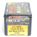 Barnes .310 Diameter 123 Grain Boat Tail Hollow Point Tactical 50 Count Bullets