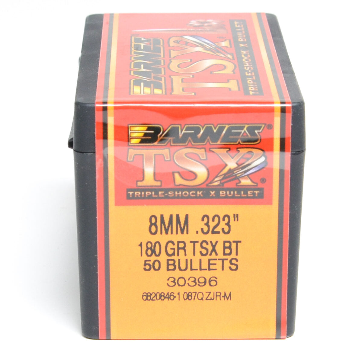 Barnes .323 Diameter 180 Grain Solid Hollow Point TSX 50 Count Bullets